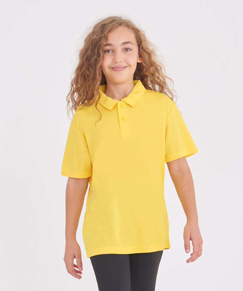 PWYC Kids Polo — alternate view