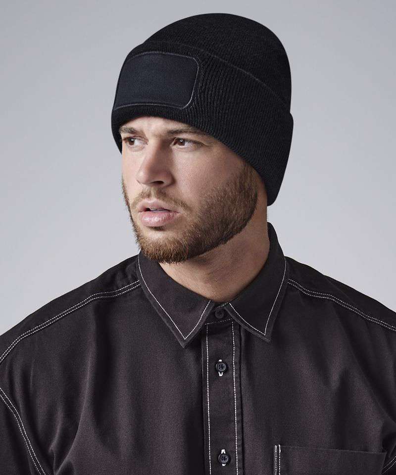 PWYC Patch Beanie — alternate view