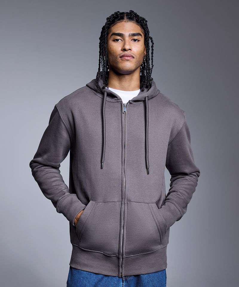 PWYC Zip Hoodie — front view